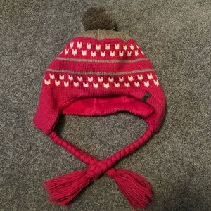 Youth fleece lined hat